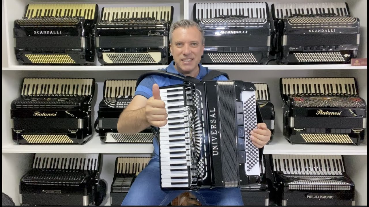 Universal Accordion by Guerrini, Fourth voice, 46 cm - Jeferson Universal Accordion by Guerrini, Fourth voice, 46 cm - Jeferson