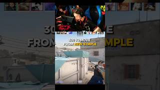 ABSOLUTE 300 IQ MOVE FROM THE NEW S1MPLE 🤯 #cs2 #s1mple #dust2 #k27nation #200iq