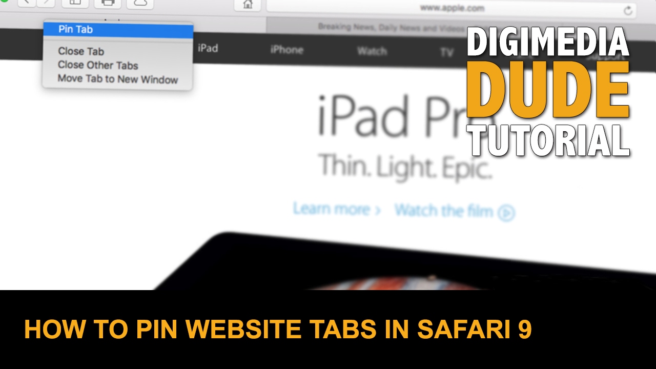 How to Pin the Scrible Extension in Mac Safari