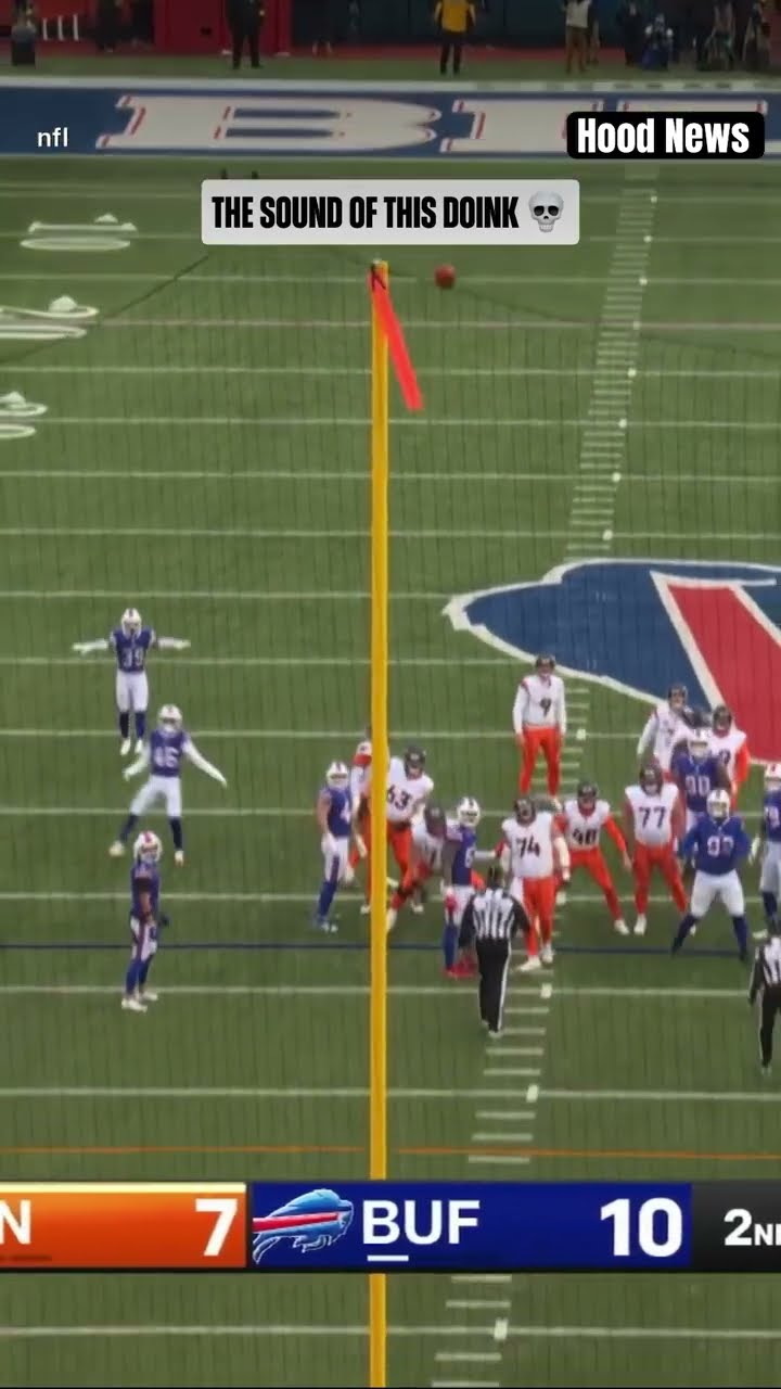 THUD #hoodnews #broncos #bills #NFL #fieldgoal #football #sports #omg #how #wow #asmr #asmrsounds #i