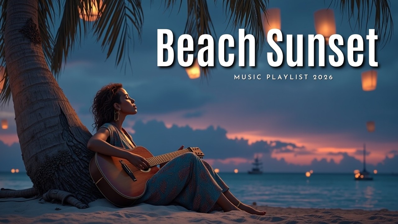 Босса-нова Джаз - Расслабляющая атмосфера заката на пляже - Смут-джаз плейлист 2026