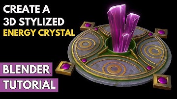 Create a Stylized Energy crystal in Blender | Beginner Friendly Tutorial