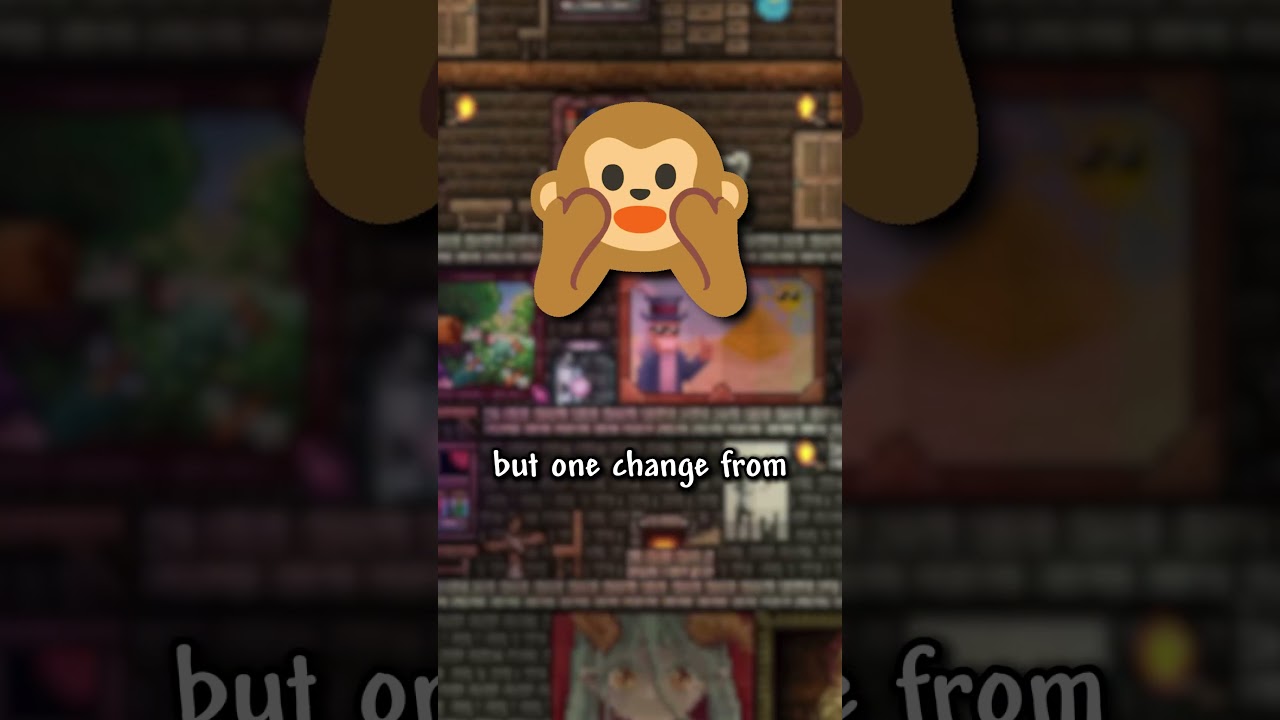 No one is talking about this terraria change.. #terraria #shorts