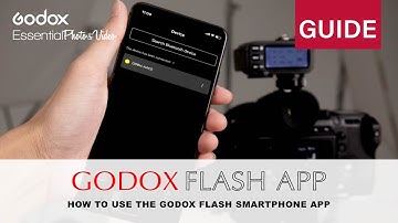 Hoe de GODOX FLASH APP te gebruiken - Bedieningshandleiding