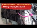 XUV500 Rear Side Trim Panel Removal & Fitting – Step by Step Guide!