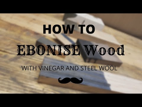 Wideo: Jak ebonizować drewno?