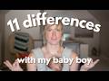 11 DIFFÉRENCES Bébé Garçon Vs Fille 1er Mois 3e Bébé mp3
