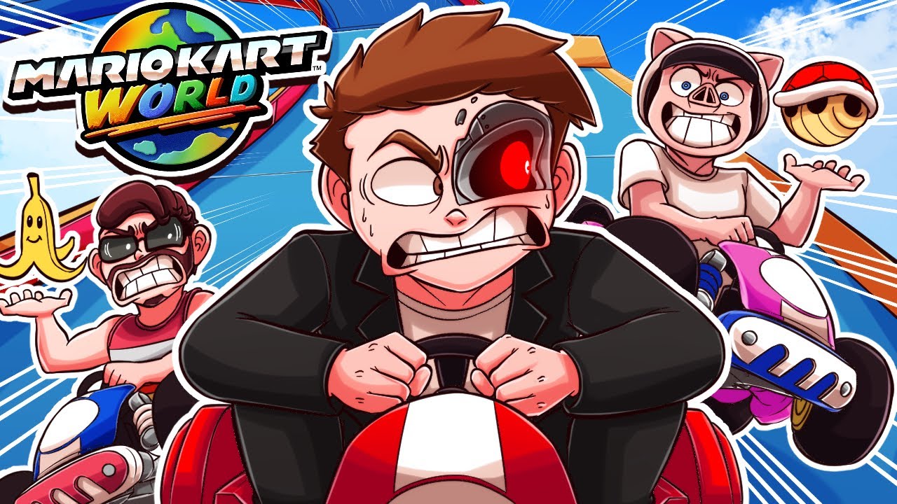 THE VANOSS CREW PLAYS MARIO KART WORLD