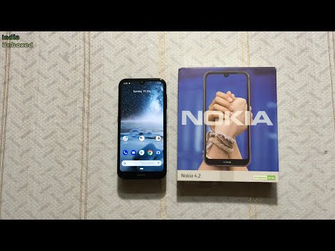 Nokia 4.2 (Black, 3GB RAM, 32GB Storage) Detail Unboxing.