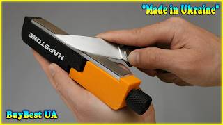 Універсальний тримач для точильних каменів Hapstone 🔪 Ручна заточка складеного ножа алмазним бруском