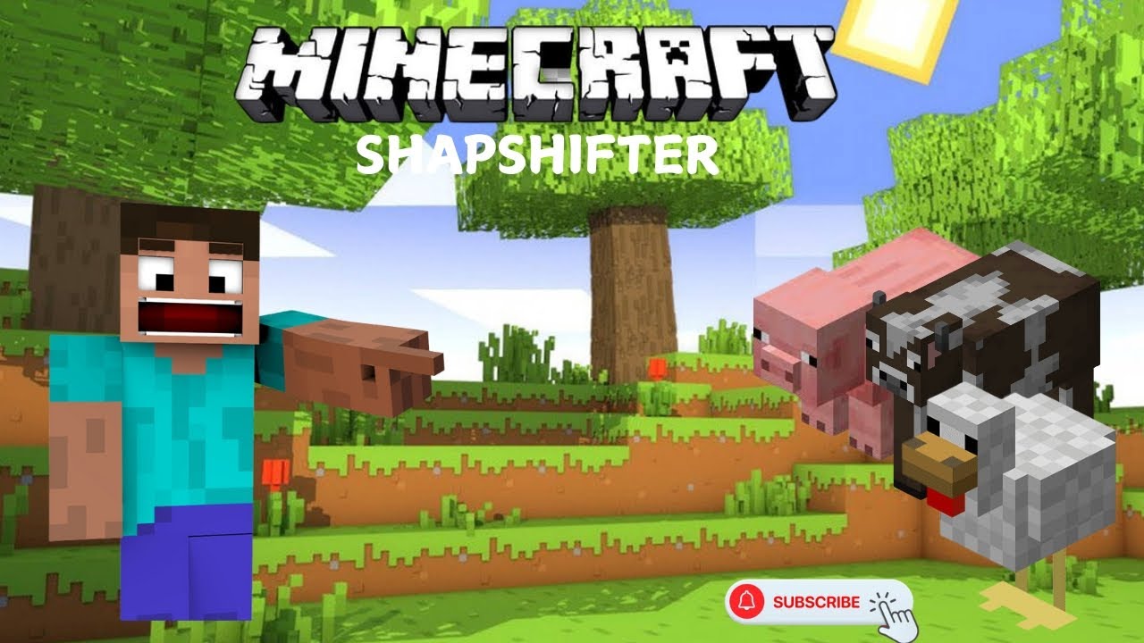 Minecraft but i can transform in any mob - YouTube