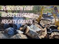 Demolition Dave versus Belgrave Heights Granite
