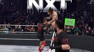 WWE 2K26 Charlie Dempsey &amp; John Cena vs. Tank Ledger &amp; Hank Walker: Tag Team Match NXT, 04.11.26