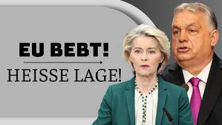 Von der Leyen ergreift nach Orbáns Enthüllung die Flucht!