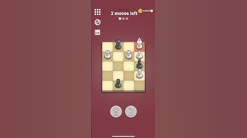 Pocket Chess Level 80 Queen Sacrifice #chess #puzzle #matein3 #pocketchess #endgames #chessplayer