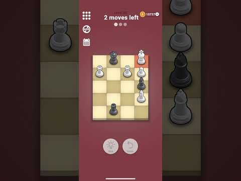 Pocket Chess Level 80 Queen Sacrifice #chess #puzzle #matein3 #pocketchess #endgames #chessplayer