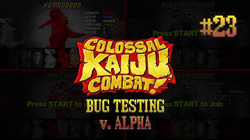 Colossal Kaiju Combat: Kaijuland Battles #23 [Alpha Bug Testing]
