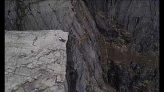 Preikestolen In Winter Amazing Norway December Hiking