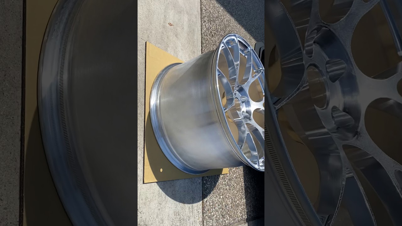 Signature Wheel Raw Hand Brushed Aluminum