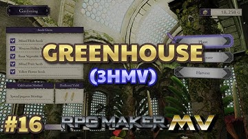 RPG Maker MV Tutorial: [3HMV] Greenhouse (Plant / Cultivate / Harvest)