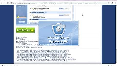 FUJITSU m52239 Graphic Graphics HDMI Driver Download Update Maniger Driver Utility For Windows