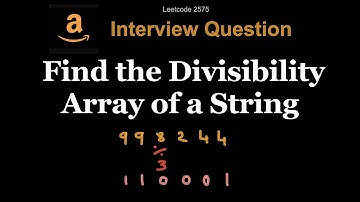 Leetcode 2575: Find the Divisibility Array of a String | Weekly Contest 334