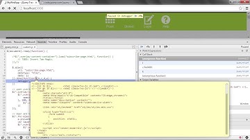 Die zentrale Methode »ajax« - jQuery