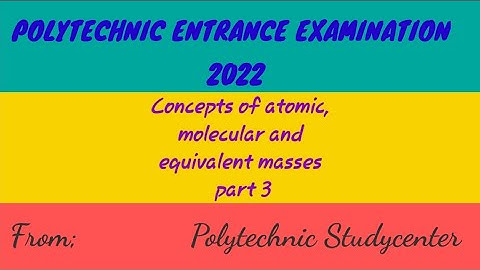 polytechnic entrance exam 2021