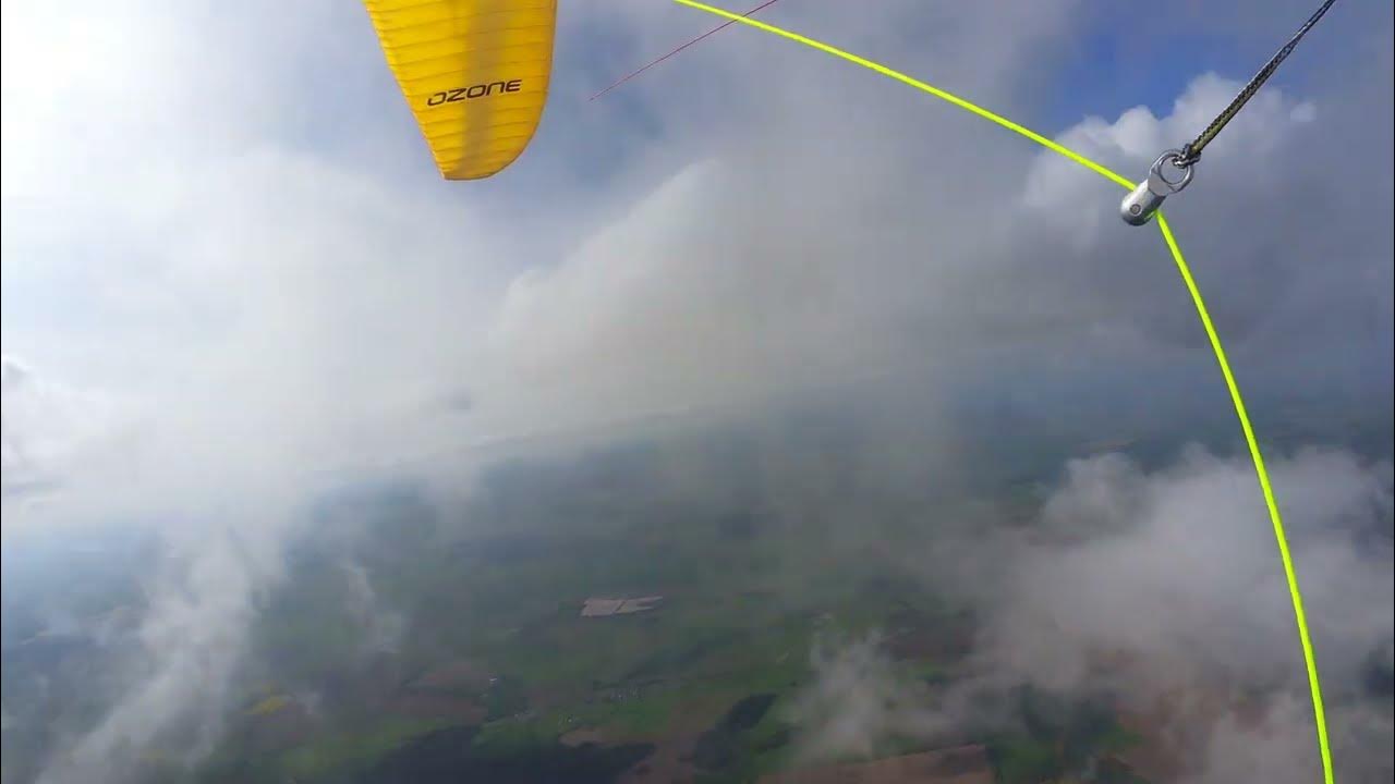 Paragliding Scotland Ochils Kinfauns with seabreeze convergence