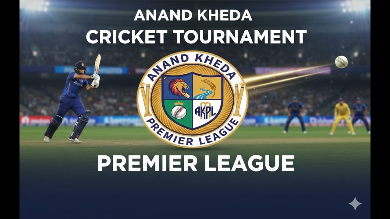 LIVE I ANAND KHEDA PREMIER LEAGUE I CRICKET TOURNAMENT I DAY 13