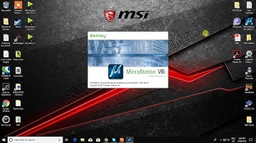 Microstation V8i - How To Save Settings