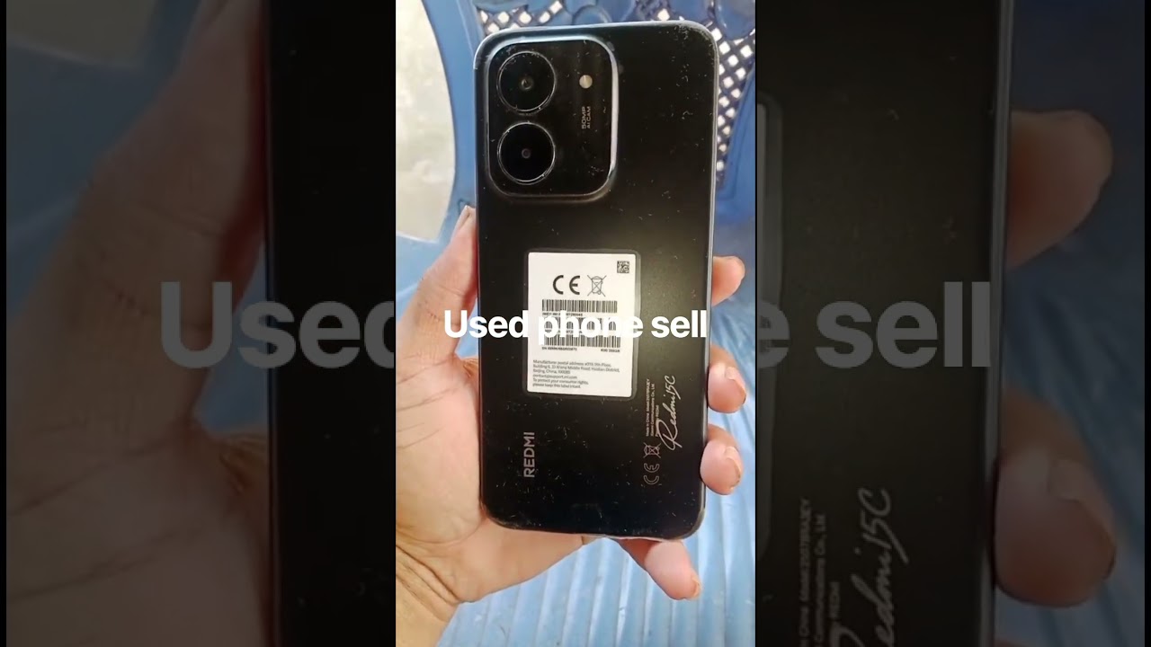 Xiaomi Redmi 15C ২৫৬ জিবি কালো
