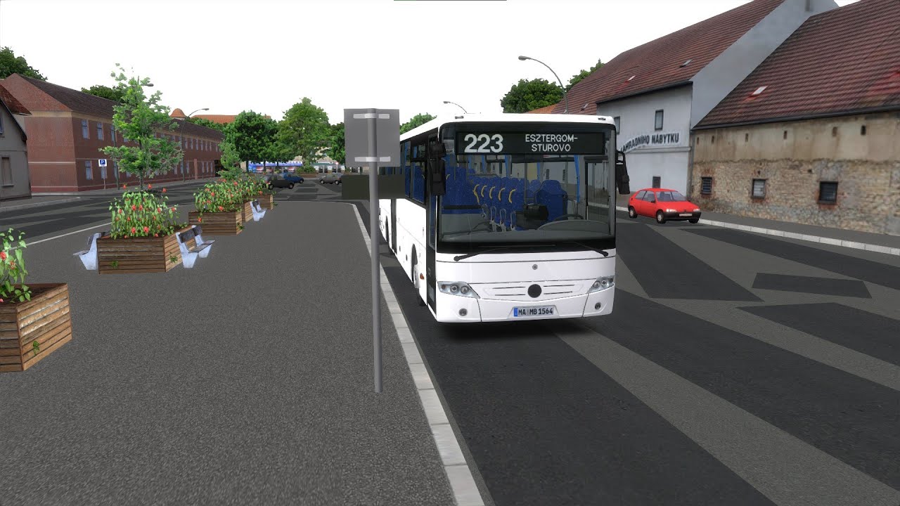 OMSI2 | 223 Esztergom-Sturovo Mercedes Intouro