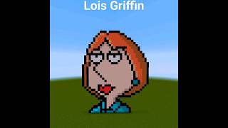 Lois Griffin from Family Guy | Minecraft #shorts