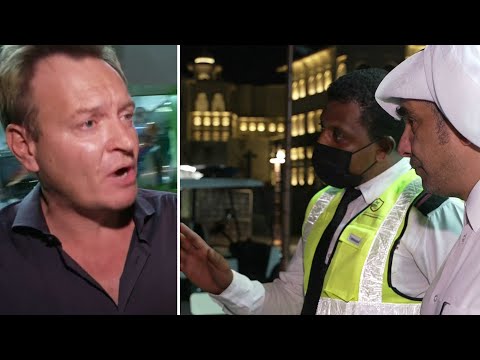 Danskt tv-team stoppades i Qatar – hotade slå sönder kameran | TV4 Nyheterna | TV4 & TV4 Play