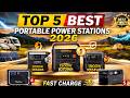 Top 5 Best Portable Power Stations 2026 ⚡ Fast Charging &amp; Home Backup Tested!