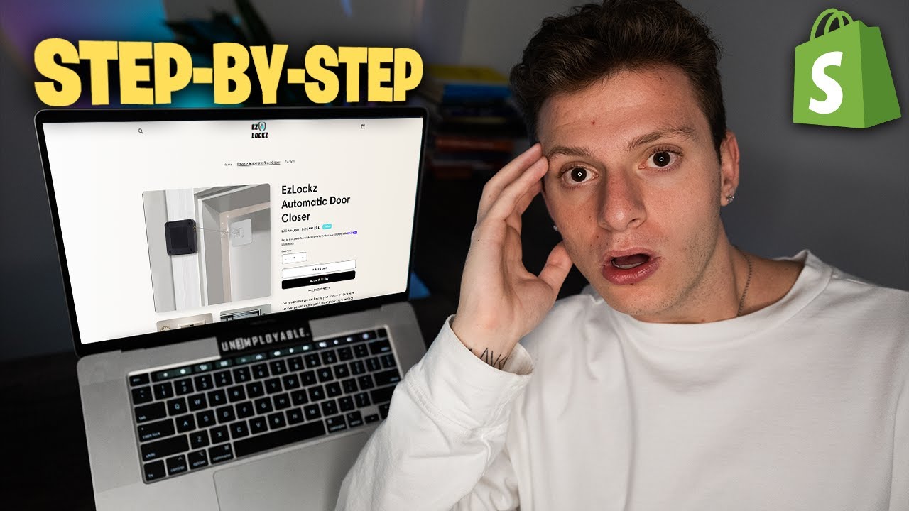 How To Design A Shopify Store In 10 Minutes (Step-By-Step) - YouTube