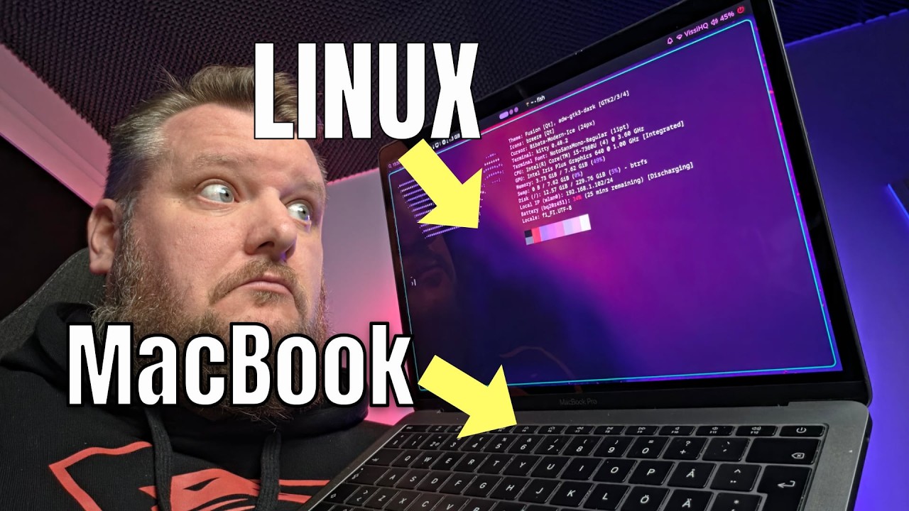 Linux MacBook Pro - KUKA TEKEE NÄIN?!