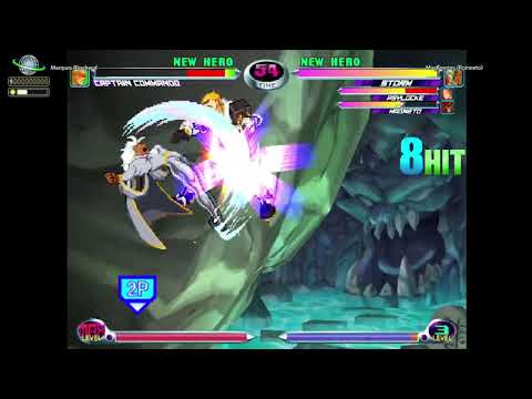 MvC2: Romneto - Storm Fake Corner Steal to 3F to Corner Steal 100% Sequence .:1.31.25:.