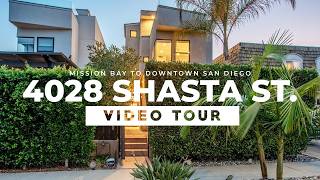 $2M+  Crown Point San Diego! | Mission Bay Views & Rooftop Hot Tub | 4028 Shasta Street