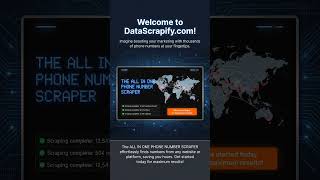Easiest Way to Collect Phone Numbers Instantly! #datascrapify #bhansalisoft,#scraper