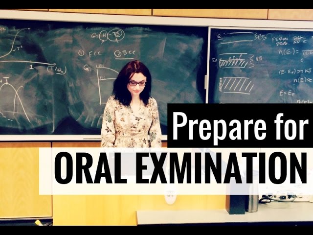 How to Prepare for an Oral Exam // Oral Examination Tips & Tricks - YouTube