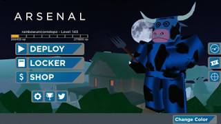How To Get The Bigfoot Skin In Arsenal On Mobile Herunterladen - roblox arsenal can't deploy