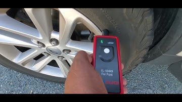 2011-2019 Ford Explorer TPMS con arranque con llave: Cómo reiniciarlo