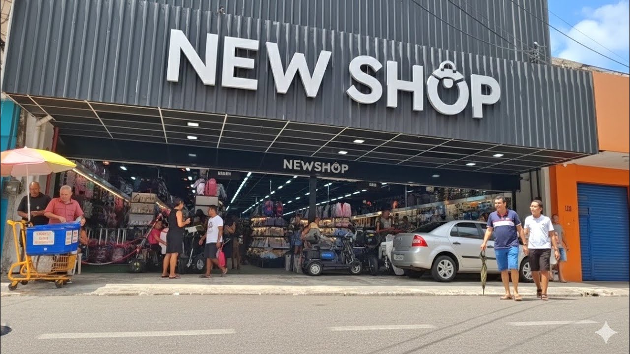 📢📢CONHEÇA A SHOPEE DO CENTRO DE FORTALEZA: NEW SHOP NA RUA GENERAL SAMPAIO,1148