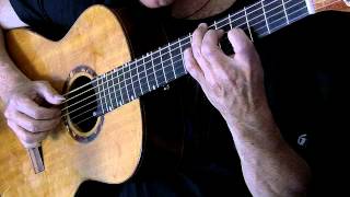 Video thumbnail of "Wonderful Tonight  - Eric Clapton - Fingerstyle Guitar Cover - Michael Chapdelaine"