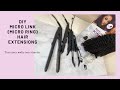 HOW TO MAKE YOUR OWN MICRO LINK STRANDS (KINKY CURLY HAIR)