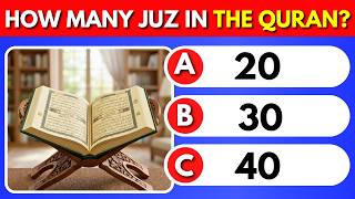 Islamic General Knowledge Quiz | Islam Quiz