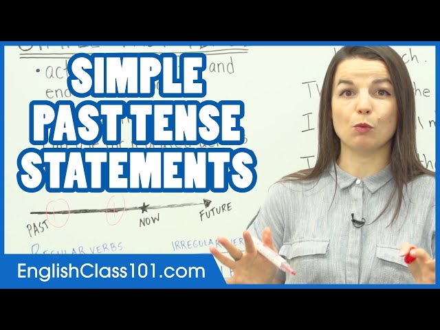 Simple Past Tense - Learn English Grammar class=