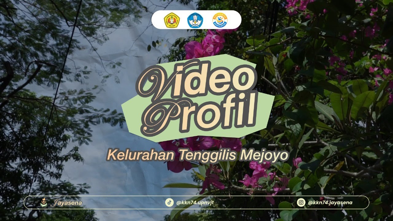Video Profil Kelurahan Tenggilis Mejoyo - Surabaya | KKN SDGs 74 UPN “Veteran” Jawa Timur 2025